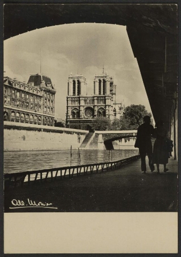 Paris – Les quais vers Notre-Dame