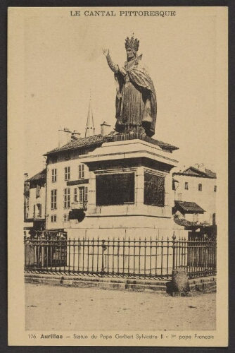 Statue du Pape Gerbert