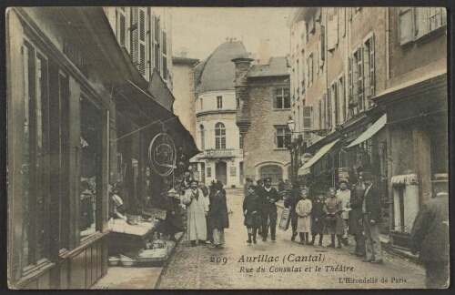 Rue du Consulat et le Théâtre