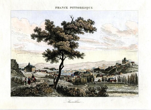 Aurillac, vue générale, in la France Pittoresque