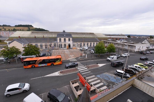 Place de la gare
réfection gare urbaine

vue début des travaux août 2020