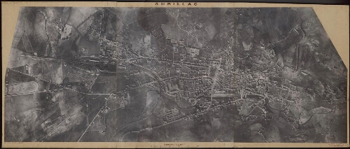 Photo aérienne d’Aurillac 1920