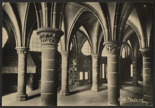 Le Mont Saint-Michel – Salle des Chevaliers
