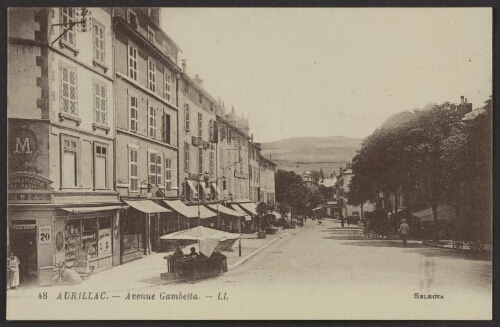 Aurillac – Avenue Gambetta