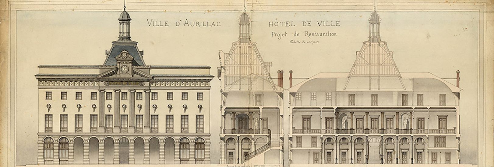 projet Hôtel de Ville 1894